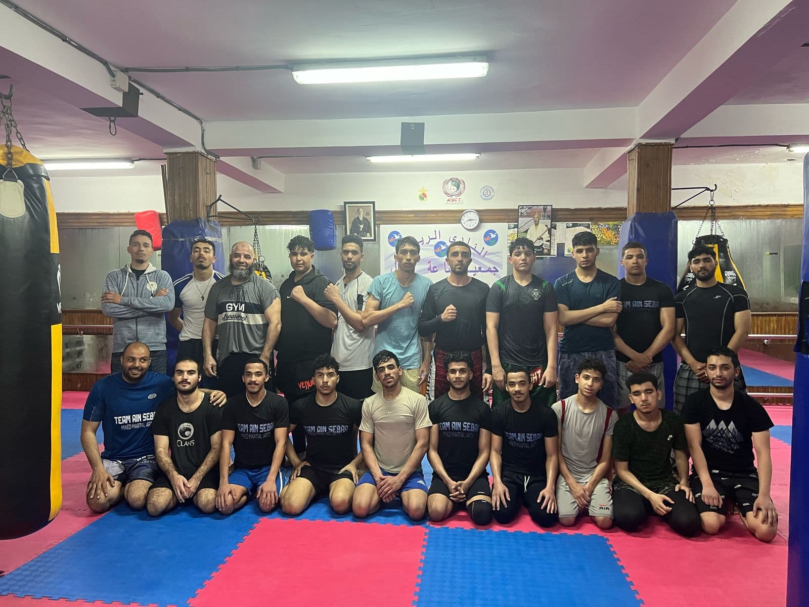 MMA:Team ain sebaa training venue in casablanca